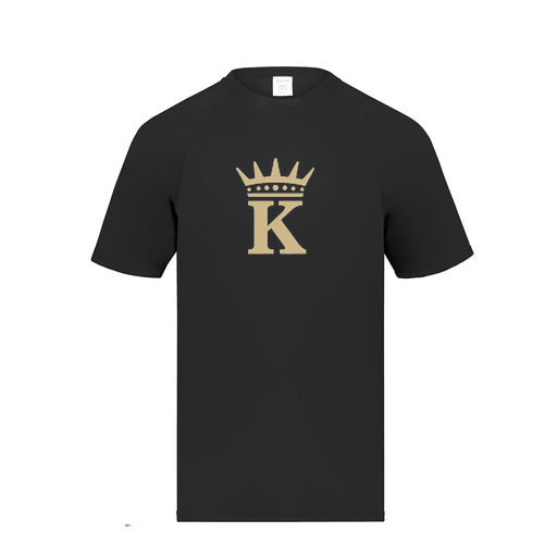[2790.080.S-LOGO1] Men's Smooth Sport T-Shirt (Adult S, Black, Logo 1)