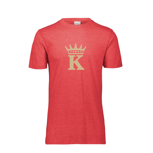 [3066.V96.S-LOGO1] Youth Ultra-blend T-Shirt (Youth S, Red, Logo 1)