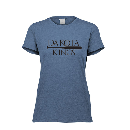 [FTSCUBNV-FAXS-LOGO3] Decker Women's Tri-Blend T-Shirt - Short Sleeve (Female Adult XS, Navy, Logo 3)
