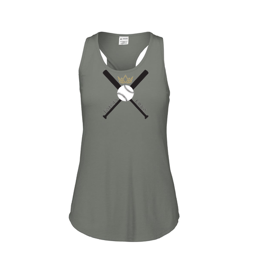 [3078.013.S-LOGO2] Ladies Tri Blend Tank Top (Female Adult S, Gray, Logo 2)