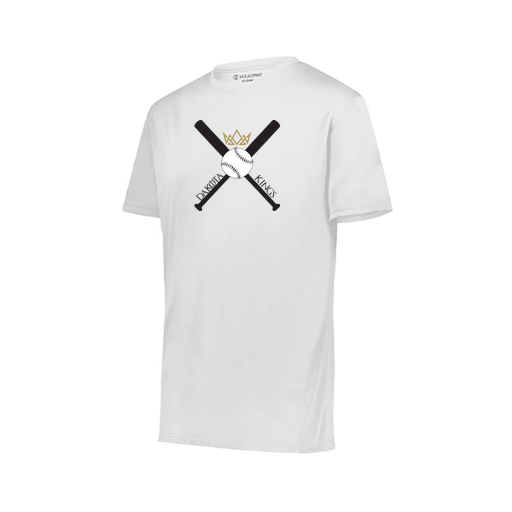 [222818.005.S-LOGO2] Men's Movement Dri Fit Shirt (Adult S, White, Logo 2)