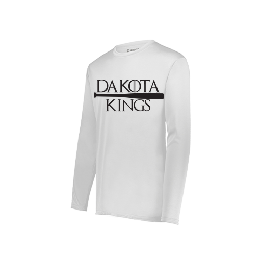 [222822.005.XS-LOGO3] Men's LS Smooth Sport Shirt (Adult XS, White, Logo 3)